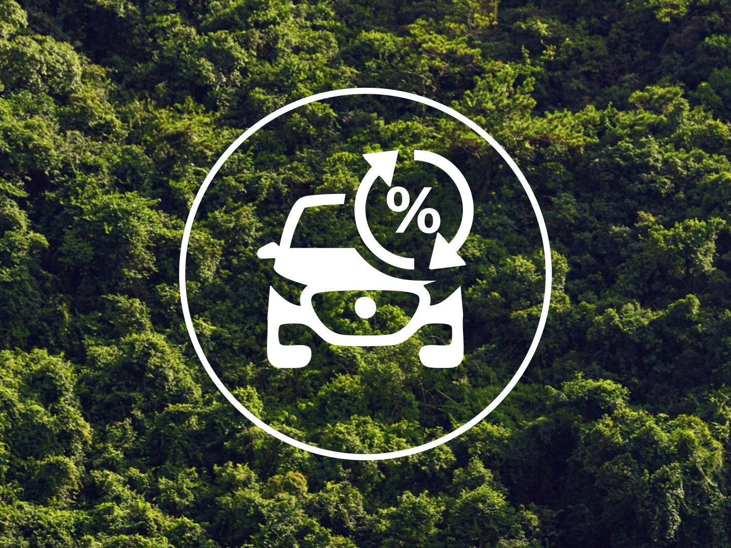 Finance offer Icons of a vehicle with a dollar sign