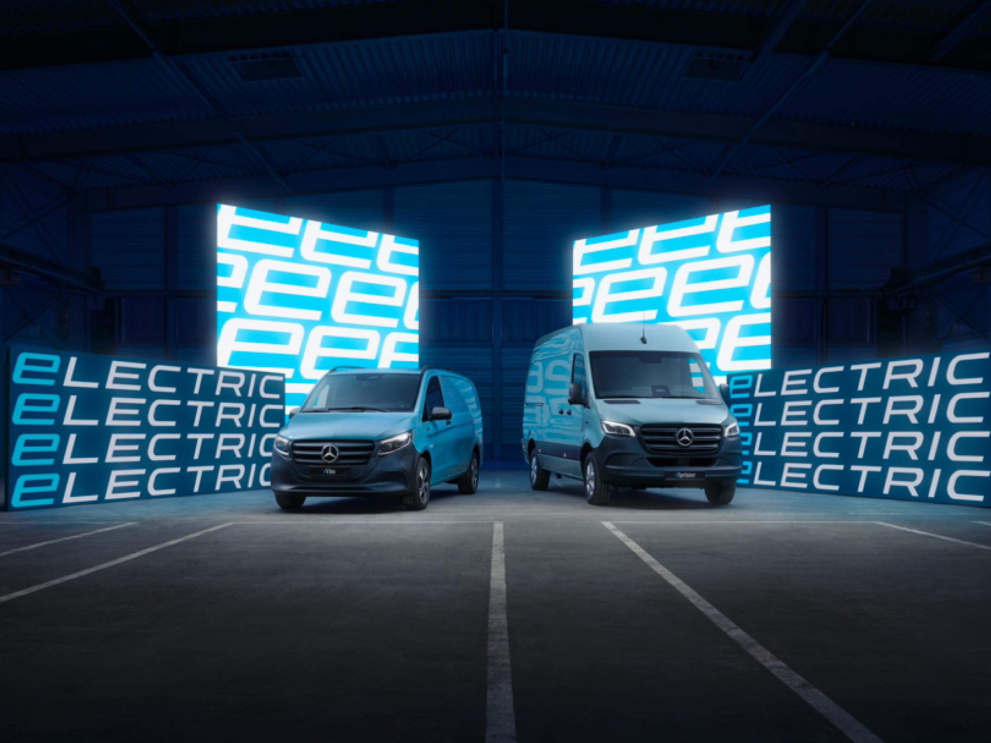 eVito and eSprinter eVans