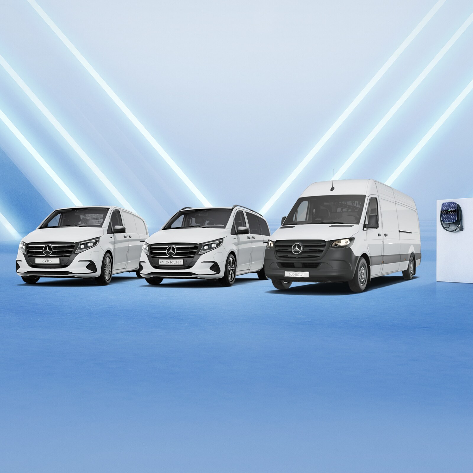 Mercedes-Benz eVito, eVito Tourer and EQV