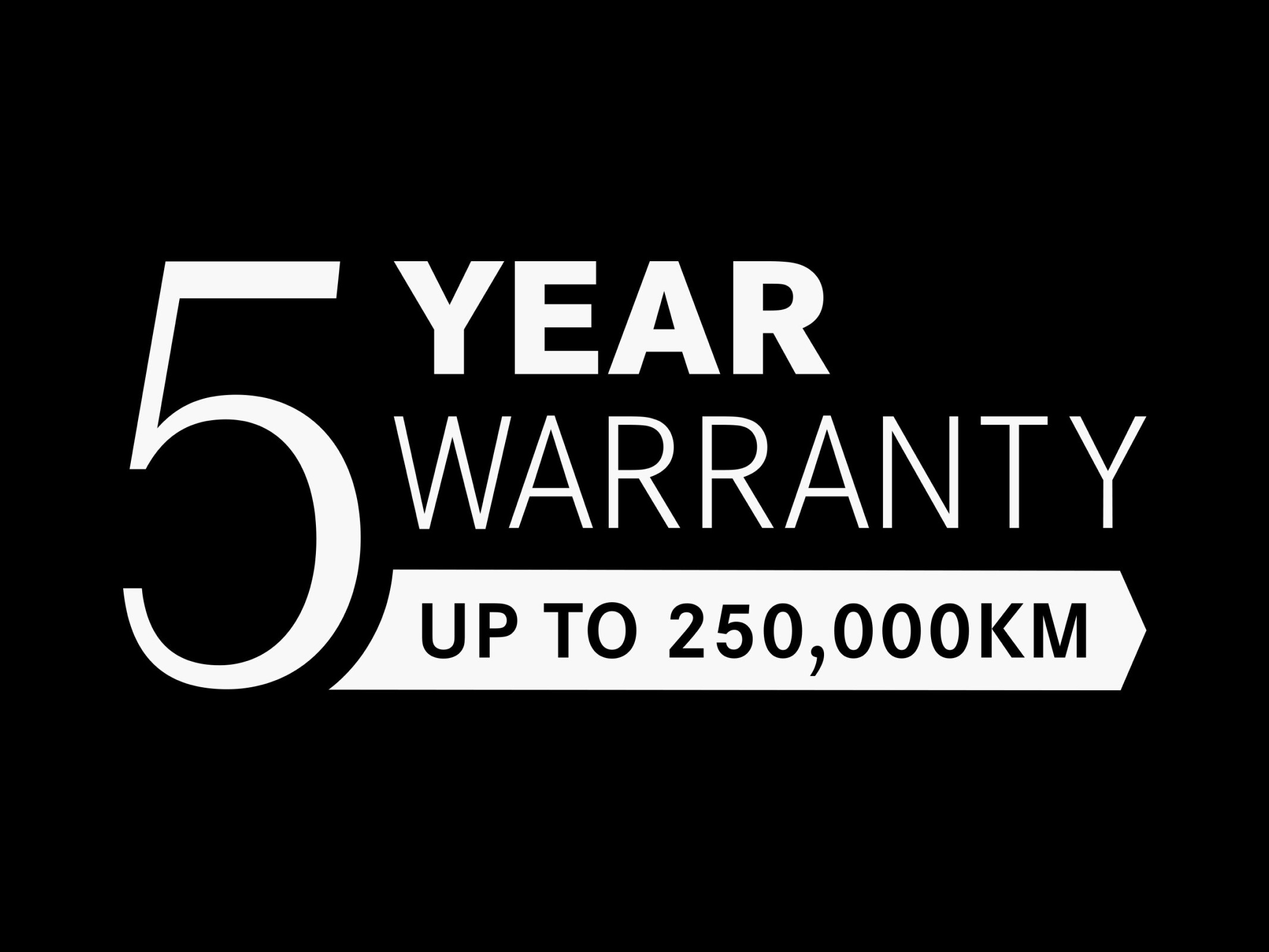 5 Year Warranty