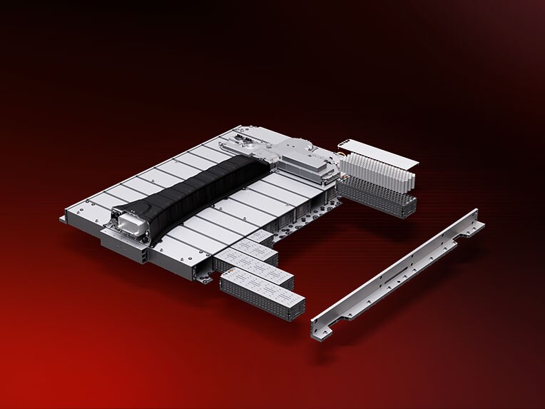The AMG High Performance Electric Battery (HP.EB) of the new AMG.EA by Mercedes-AMG.