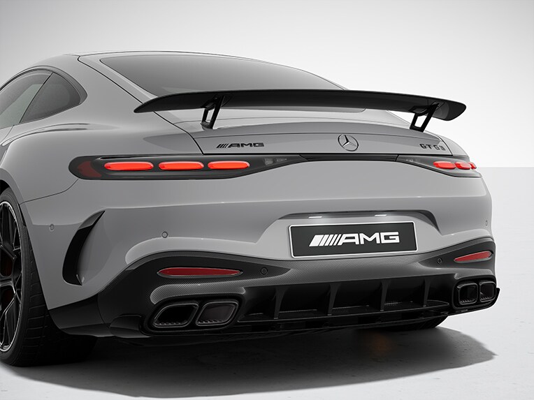 The AMG Aerodynamics Package for the new Mercedes-AMG GT Coupé.