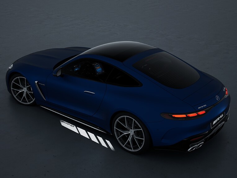 The AMG light setting for the new Mercedes-AMG GT Coupé.