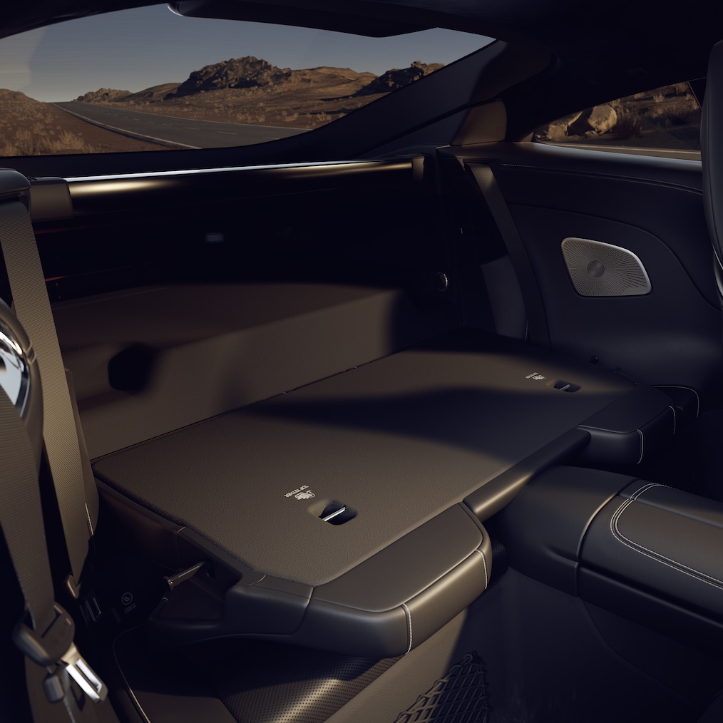 Interior seat configurations of the GT Coupé.