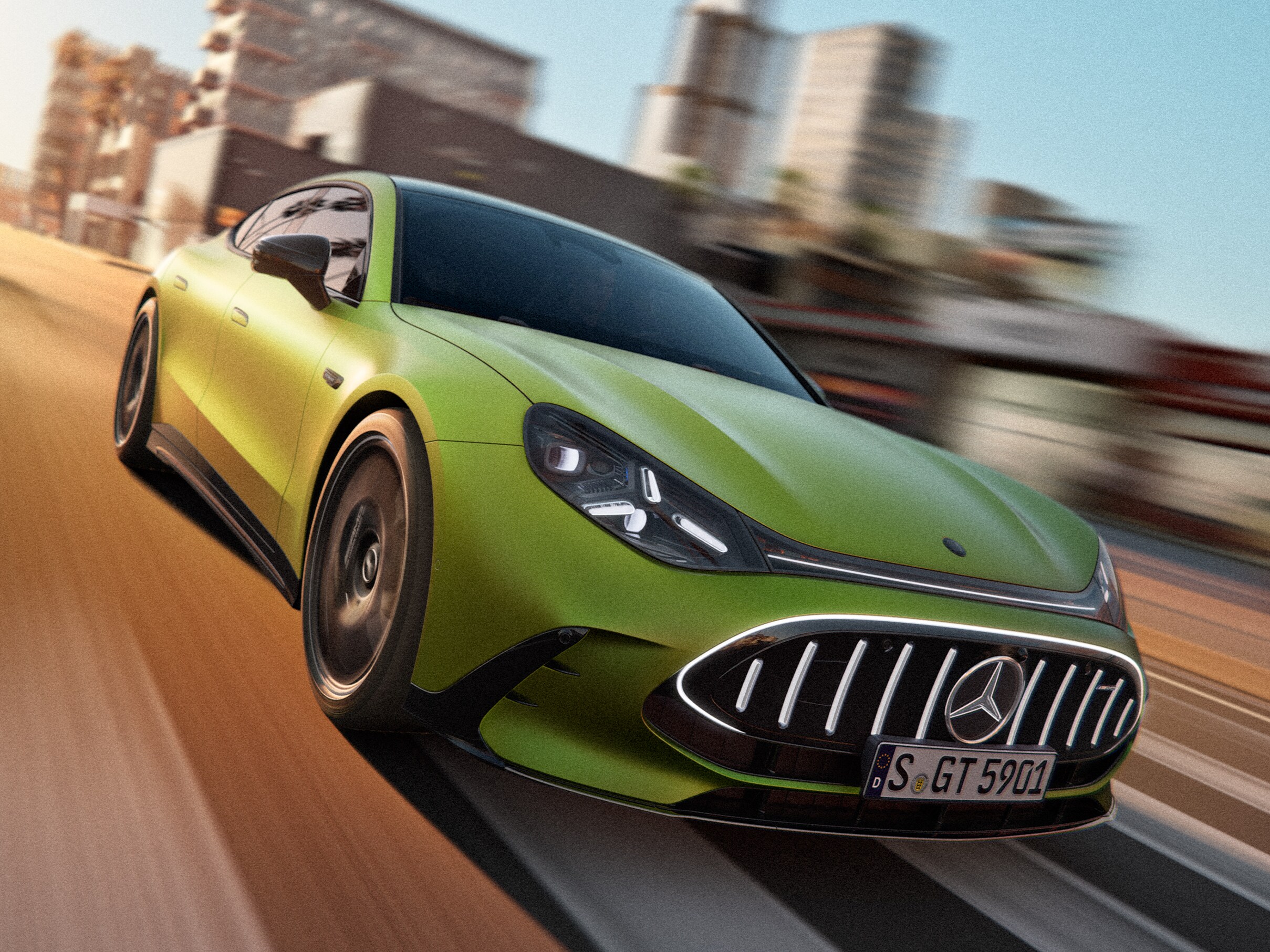 The all-new electric C-Class.