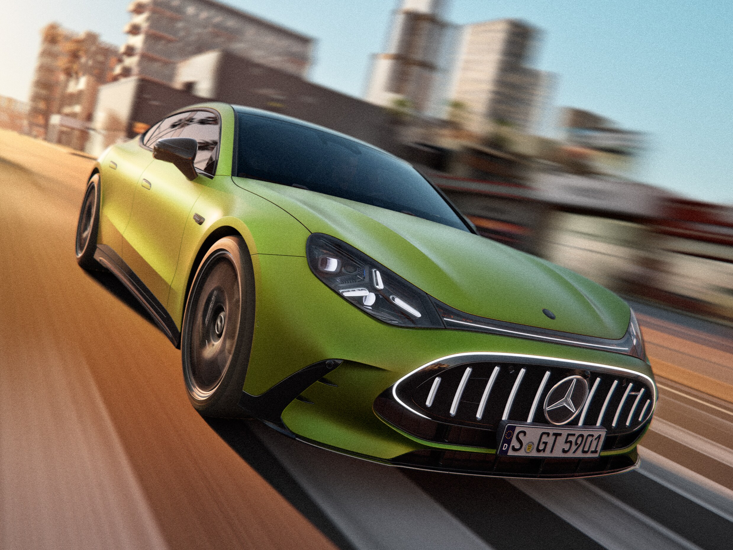 The new Mercedes-AMG GT Coupe