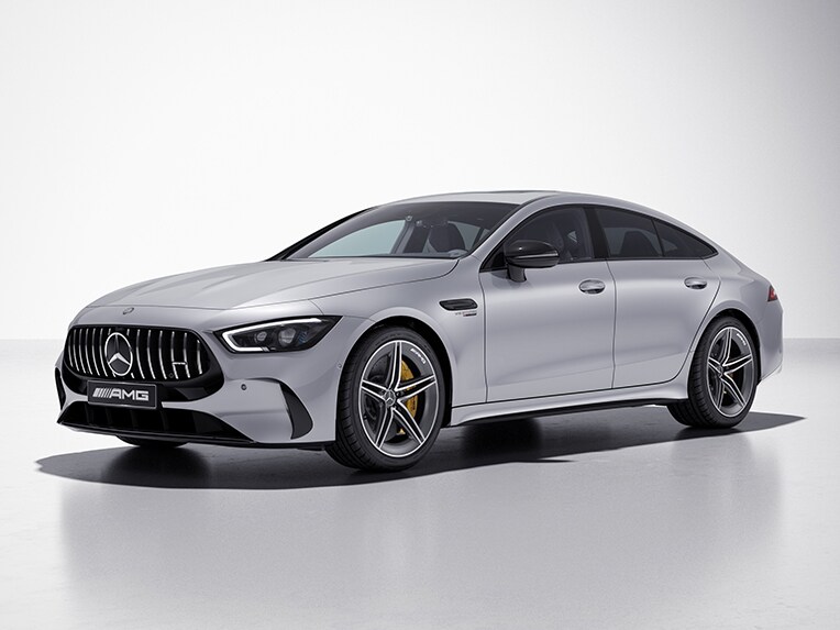 The Mercedes-AMG GT 63 S E PERFORMANCE with the AMG Night Package.