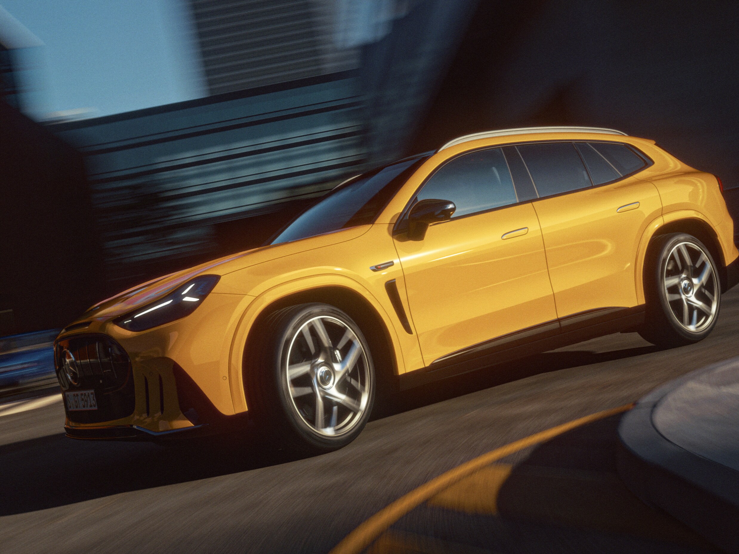 The all new Mercedes-AMG GT SUV.