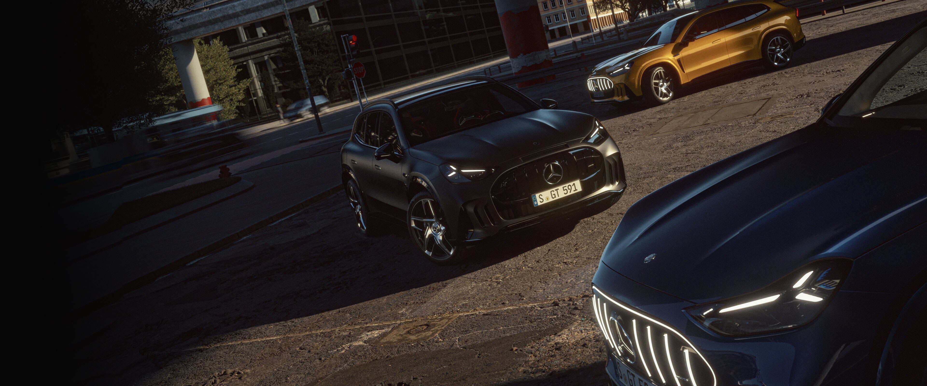 The all new Mercedes-AMG GT 4-Door Coupé.