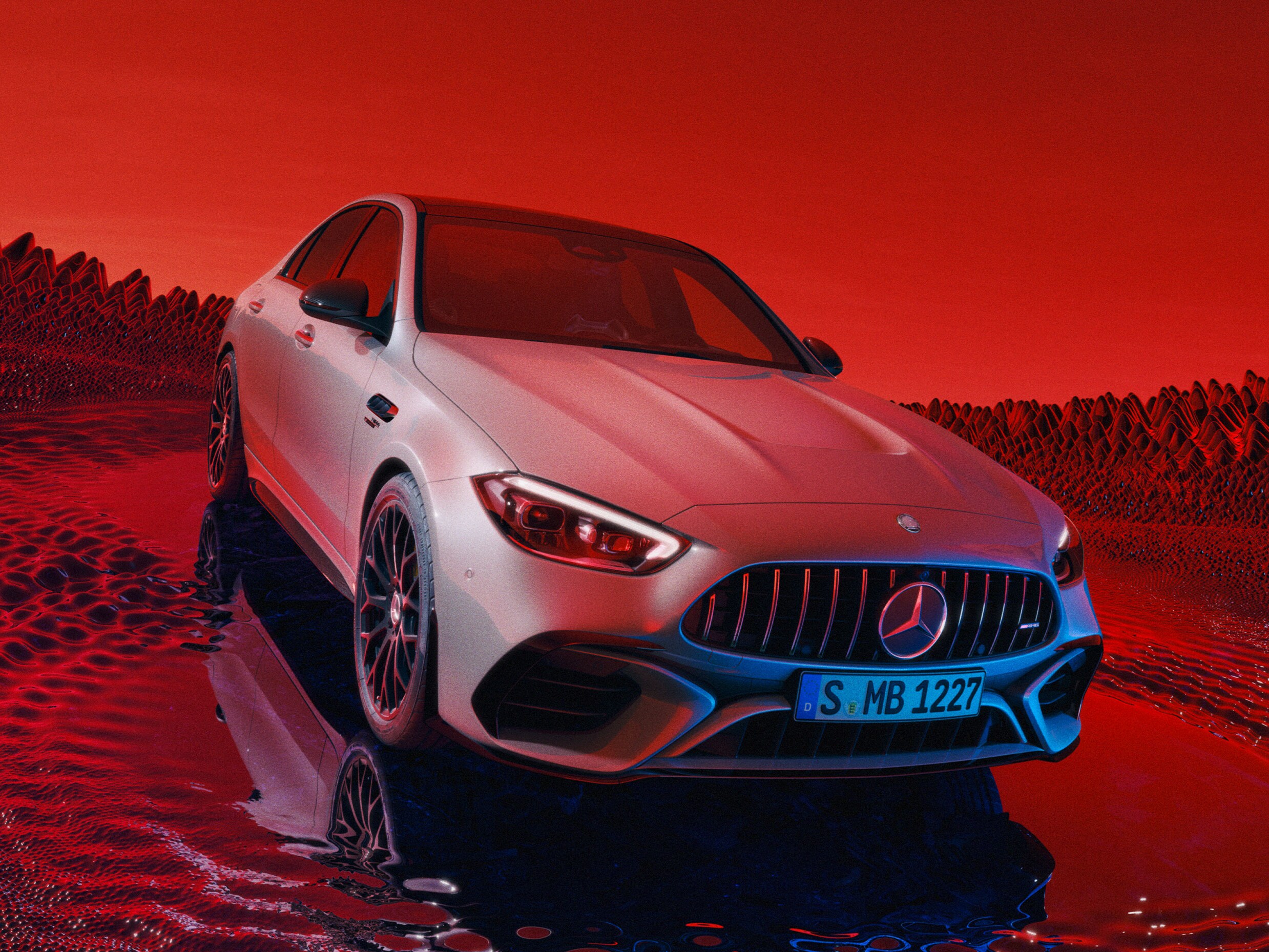 The new Mercedes-AMG C-Class Sedan.