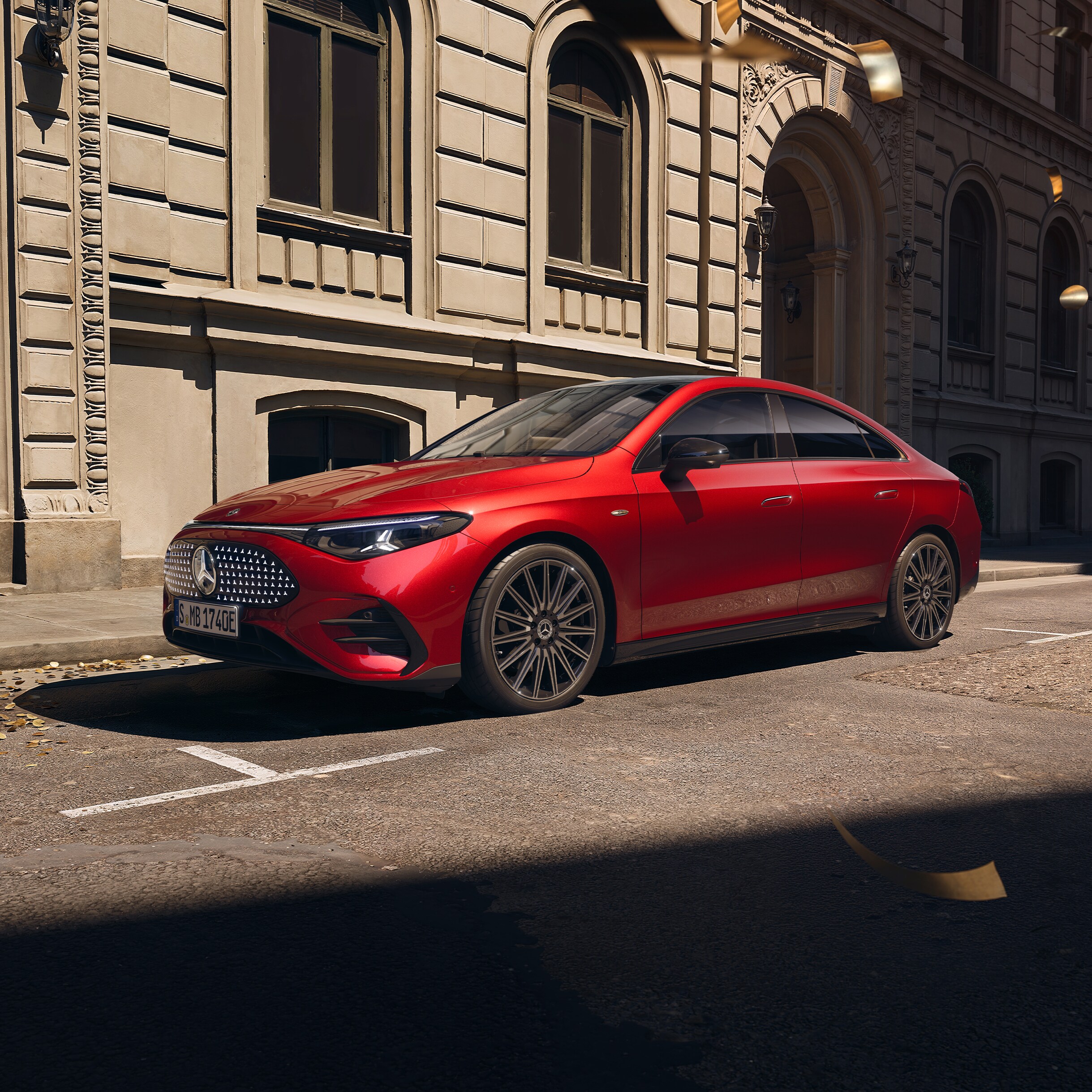 Coming soon, the all new all-electric CLA Sedan