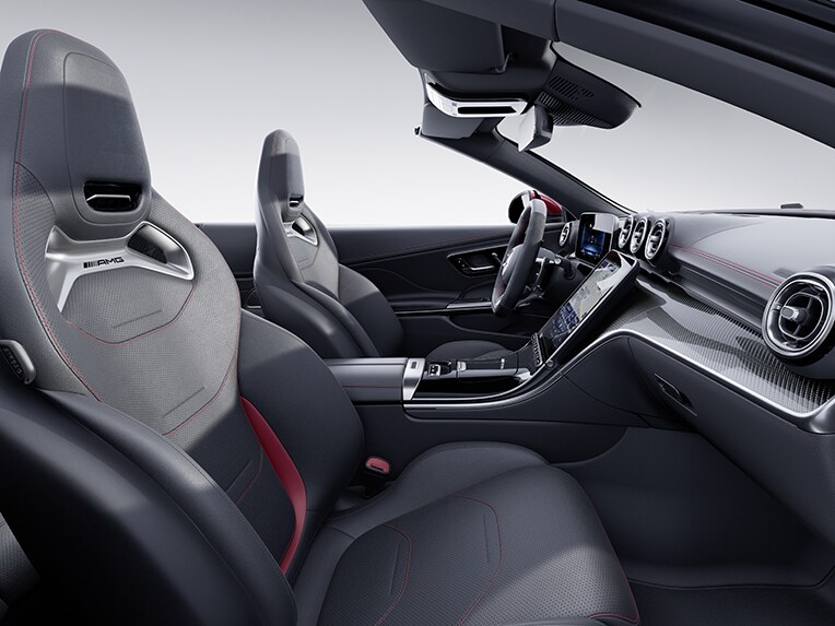 The AMG Performance Seat Package High-End in the CLE Cabriolet from Mercedes-AMG.