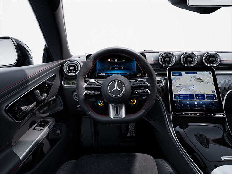The AMG DYNAMIC PLUS Package of the new Mercedes-AMG CLE Coupé.