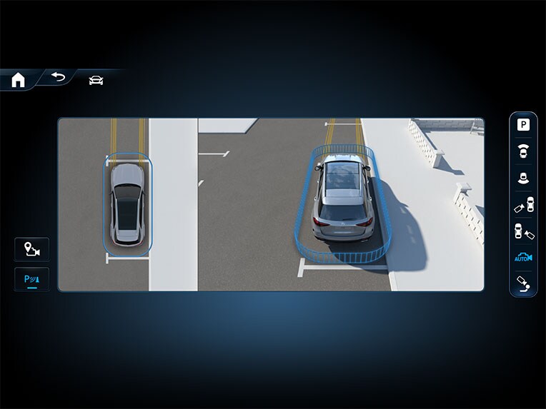 Parking Package with 360° camera in the CLE Coupé luxury car from Mercedes-Benz.