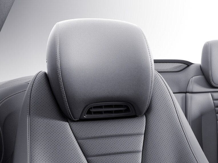 The seats in the Mercedes-Benz E-Class Coupé.