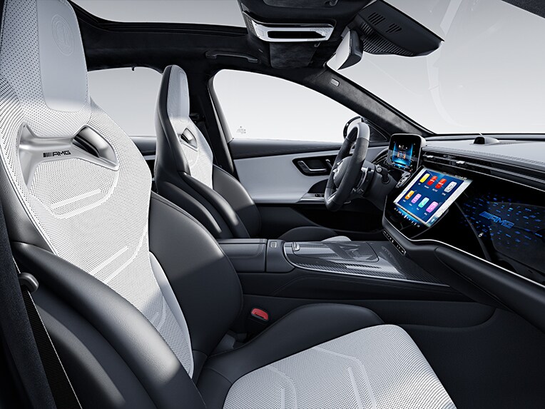 AMG Performance Seat Package High-End in the Mercedes-AMG E-Class Saloon.