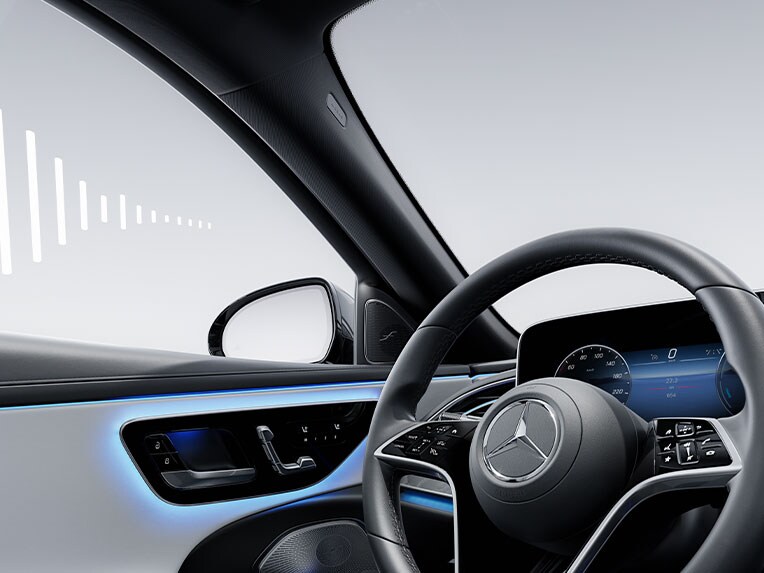 The new E-Class Sedan from Mercedes-Benz.