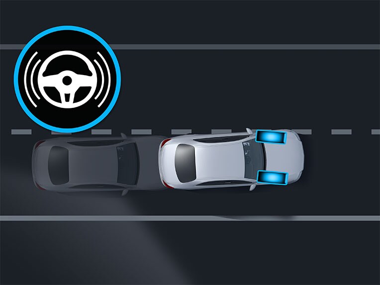 The Active Steering Assist in the new EQA from Mercedes-Benz