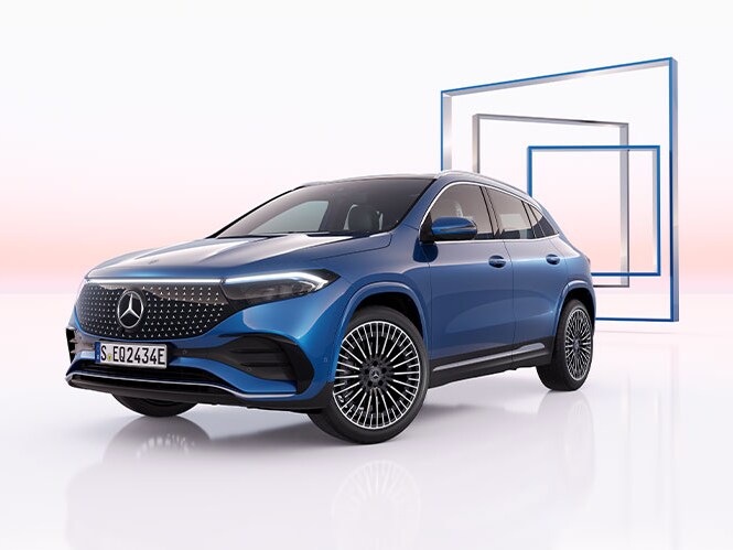 The all-electric EQA
