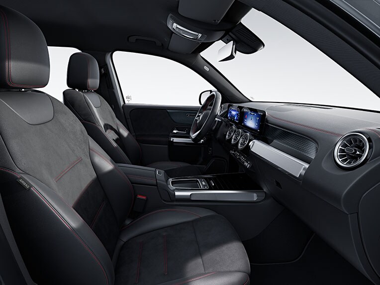 The EQB AMG Line in the EQB interior.