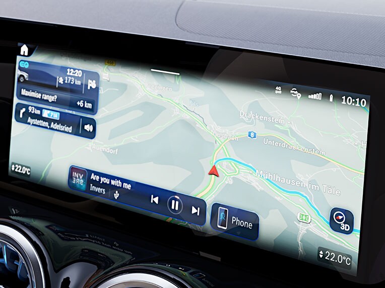 Range maximisation in the new EQB from Mercedes-Benz.