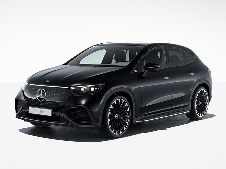 Exterior of the new EQE SUV from Mercedes-Benz with the AMG Line equipment line.