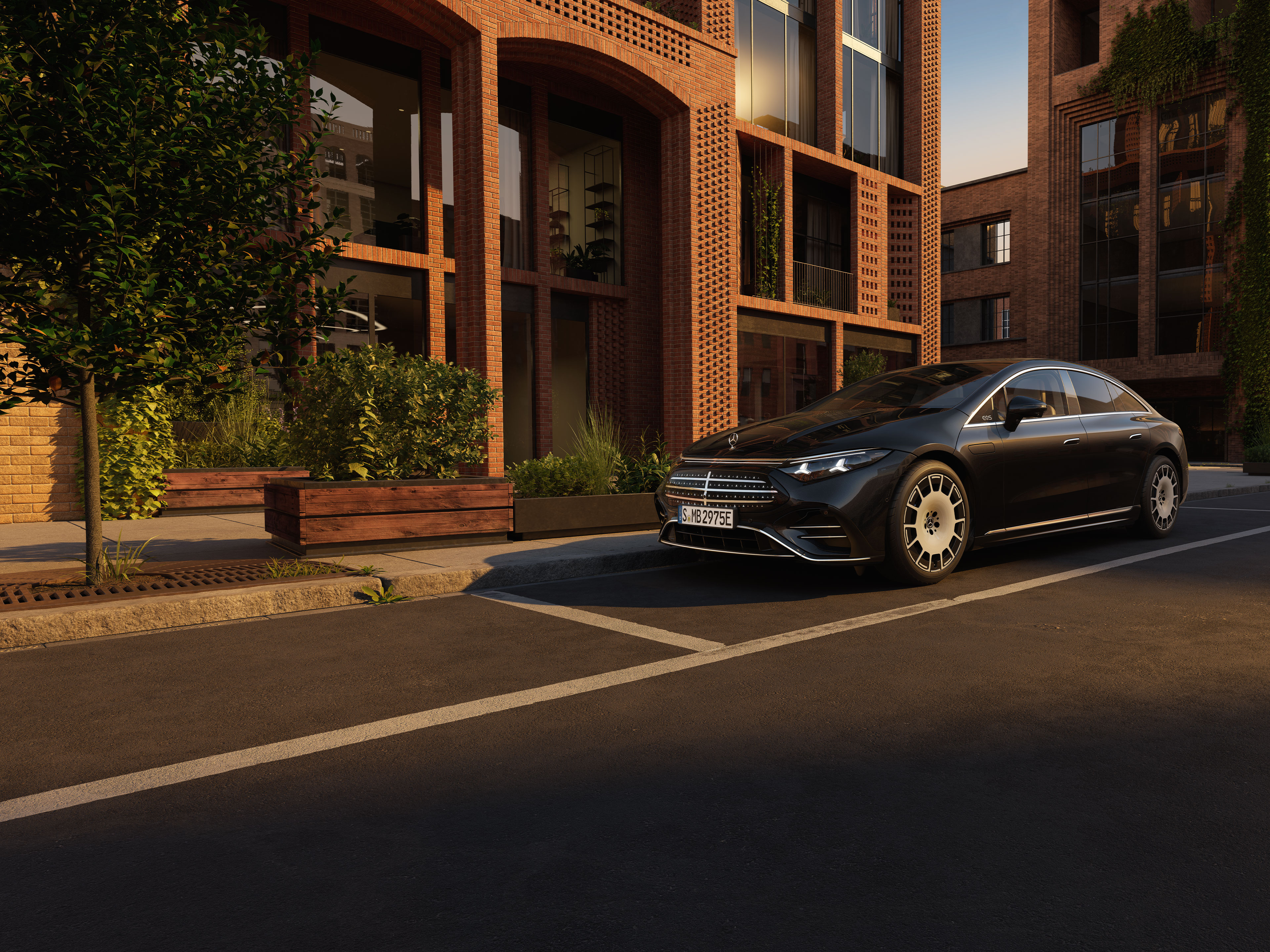 Exterior | EQS | Mercedes-Benz The exterior of the new Mercedes-Benz EQS.