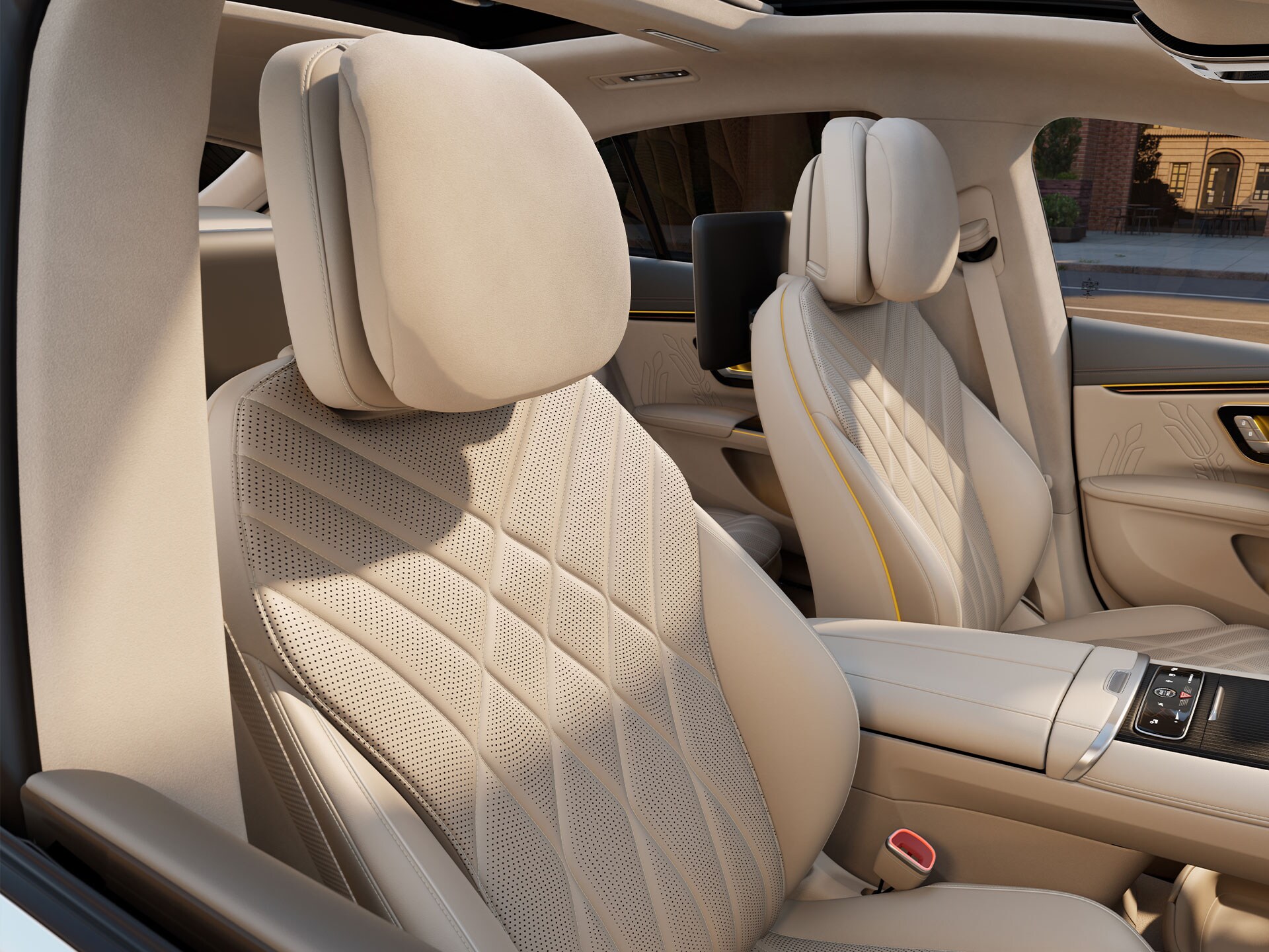 MANUFAKTUR customisations of new all-electric EQS from Mercedes-Benz.