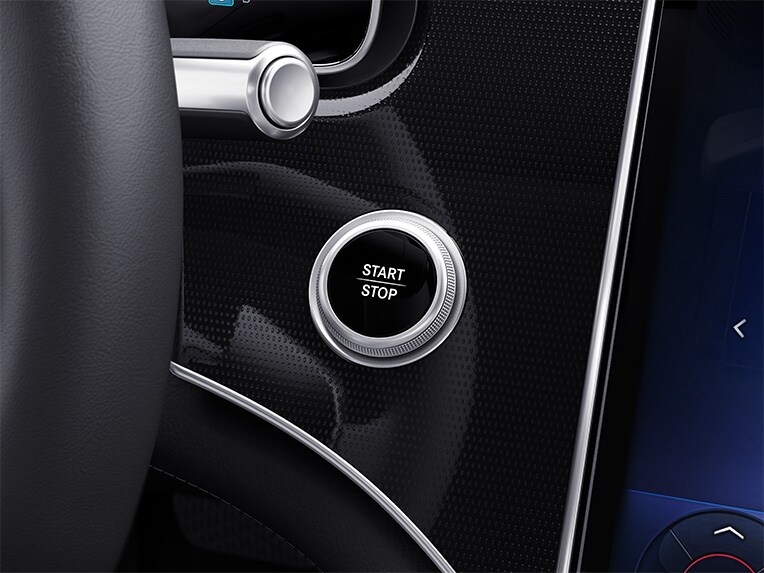 An illustration of the KEYLESS-GO Comfort Package.