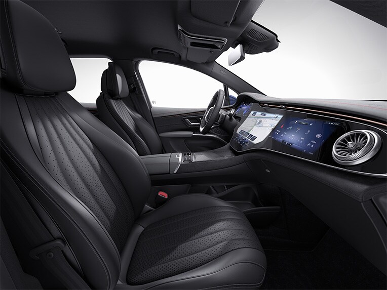 The EQS SUV interior with AMG Line.