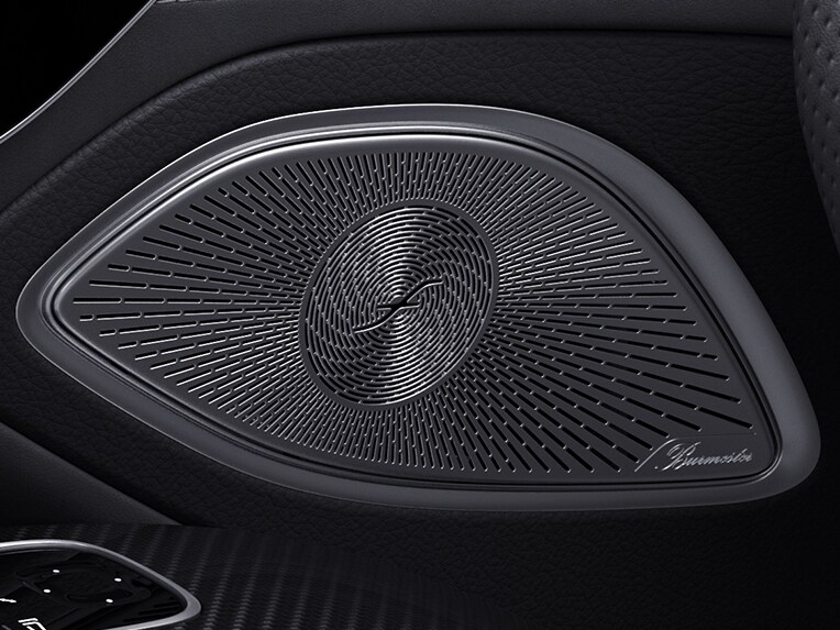 A detailed interior view of the EQS Sedan by Mercedes-Benz.