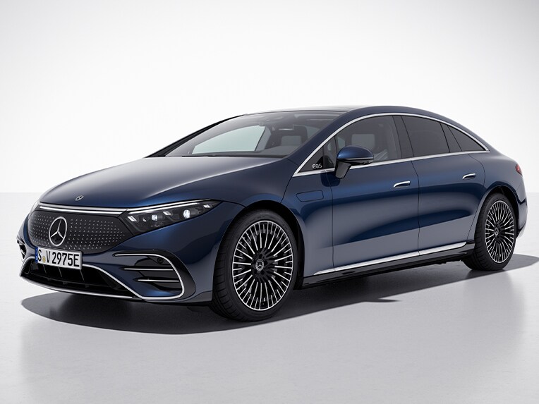 The EQS Sedan from Mercedes-Benz with AMG.