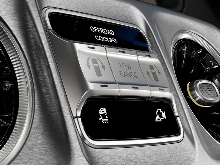 G-STEERING  of the Mercedes-Benz all-electric G-Class.