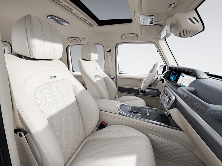The SUPERIOR Line Interior of the Mercedes-AMG G-Class.