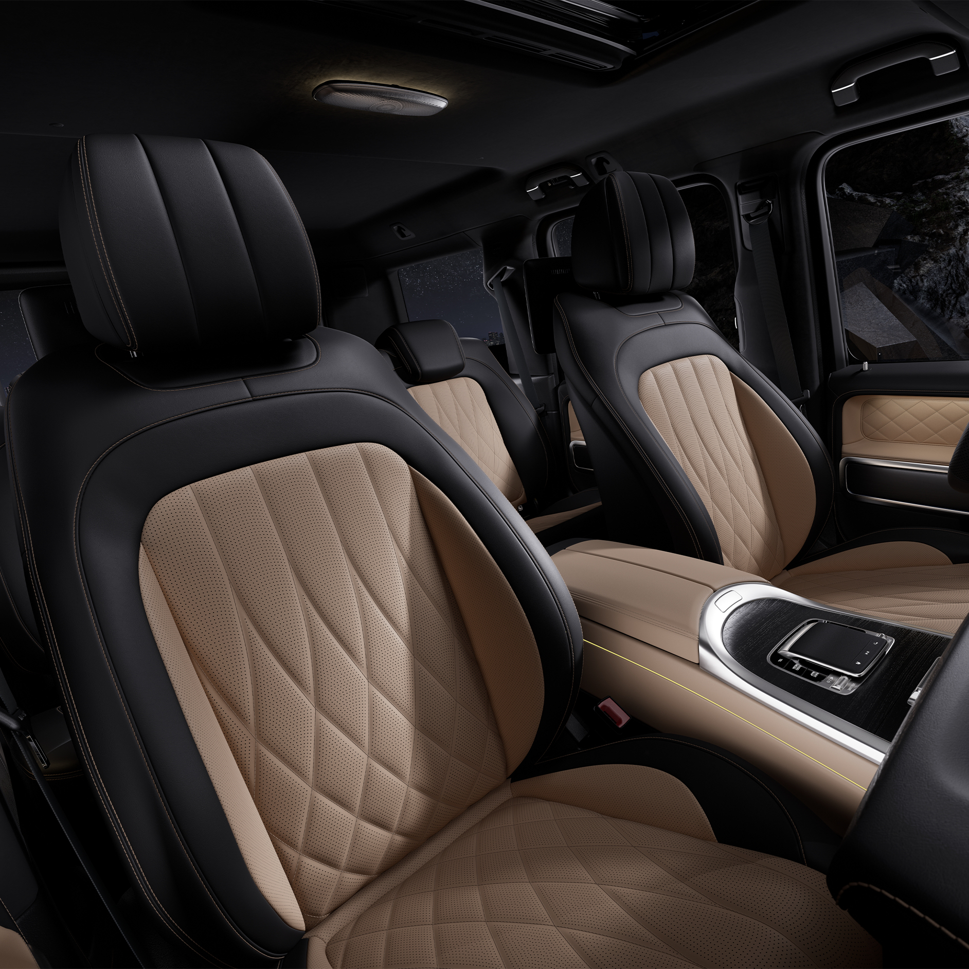 Insurance | Mercedes-Benz G-Class | Financial Services The interior of the Mercedes-Benz G-Class.