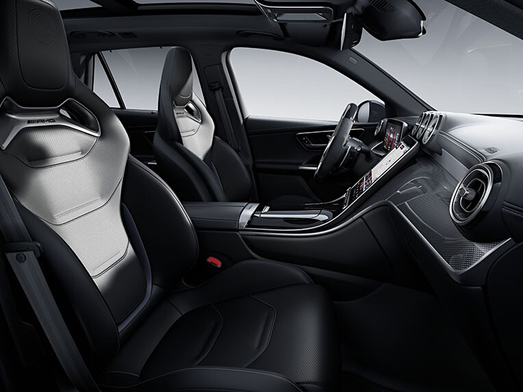 The AMG Performance High-End Seat Package in the new Mercedes-AMG GLC.