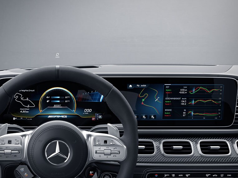 The AMG TRACK PACE for the new Mercedes-AMG GLE Coupé.