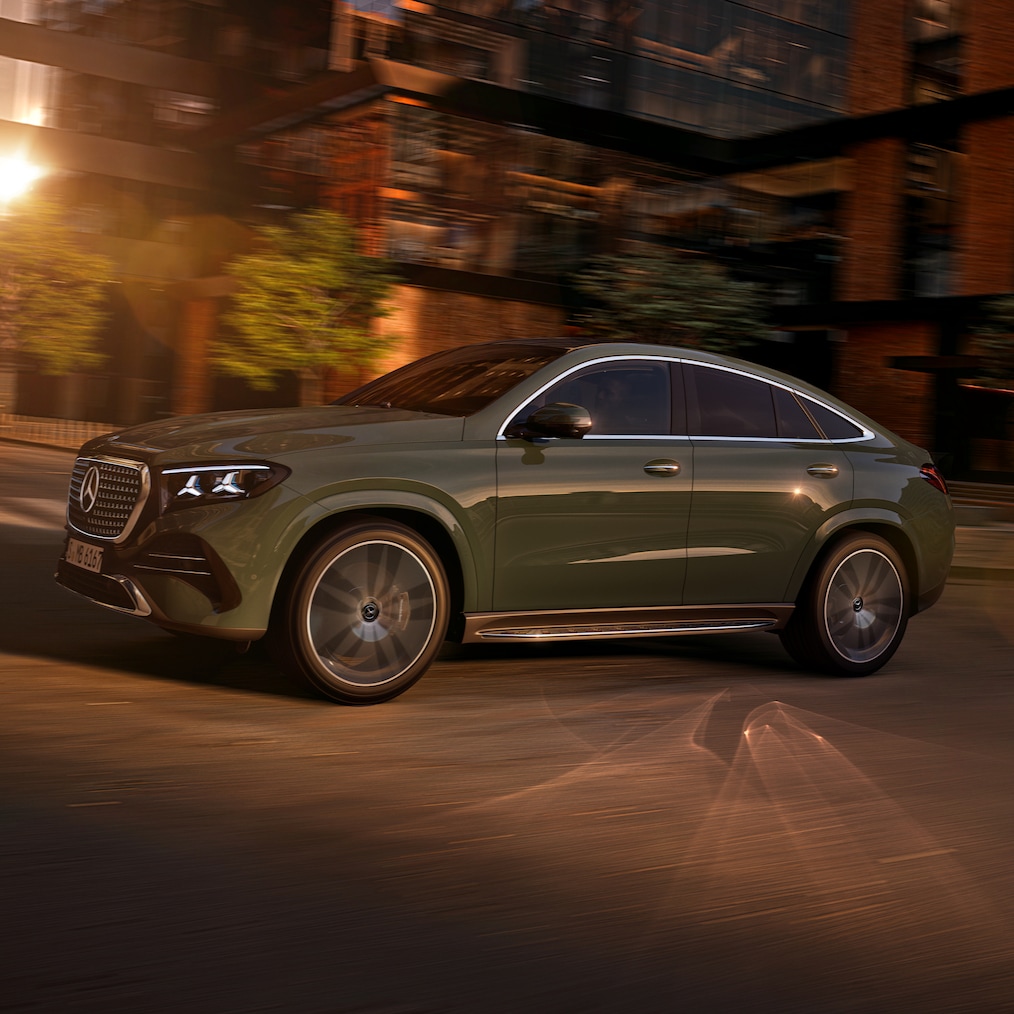 The new GLE Coupé from Mercedes-Benz with AMG Line.