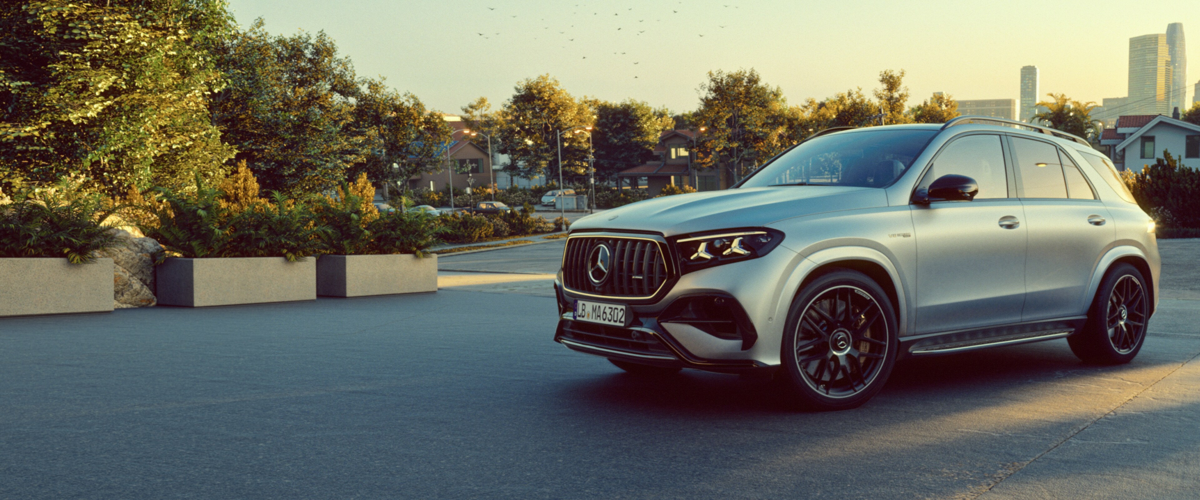 The new Mercedes-AMG GLE 63 S SUV.