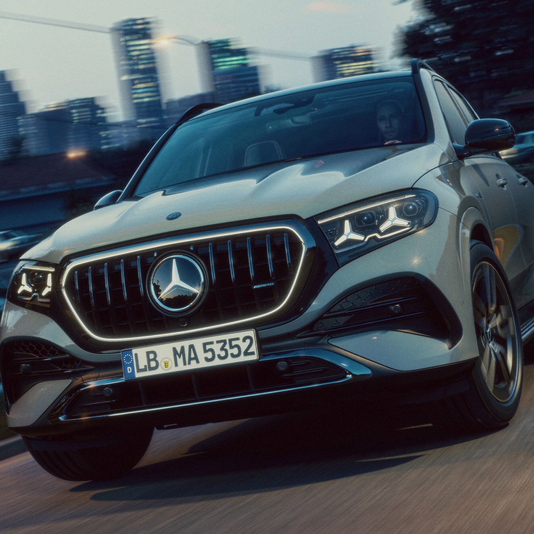 The new AMG GLE SUV.