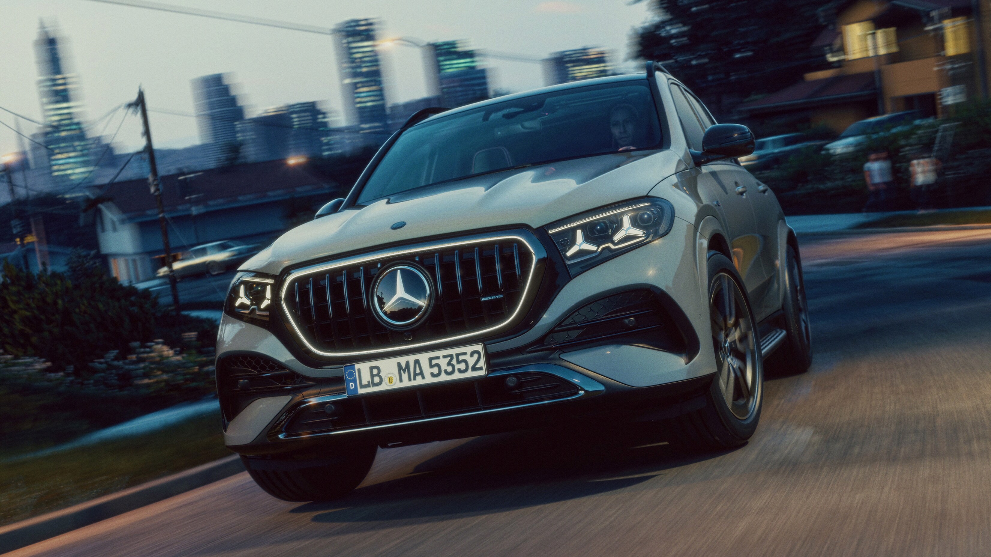 The new Mercedes-AMG GLE SUV.