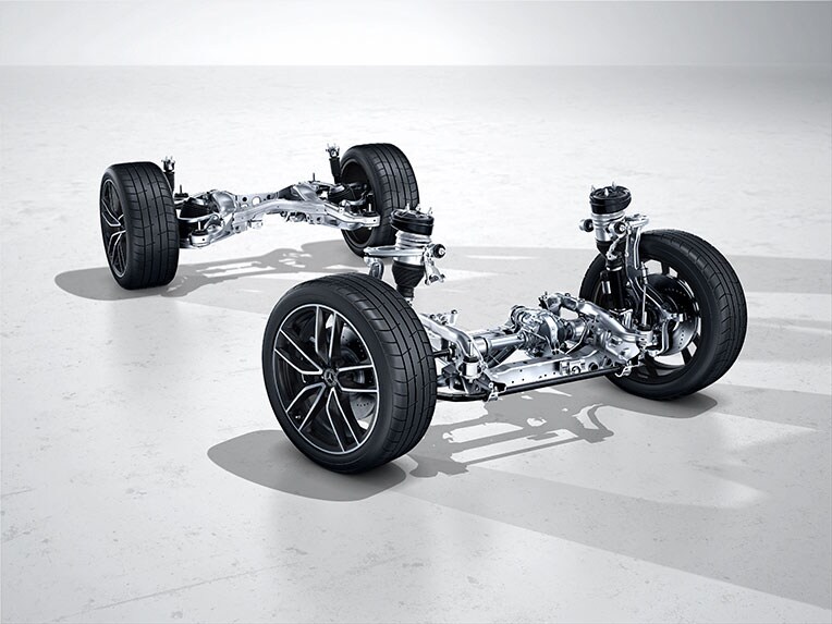 The 48-volt system in the new GLS from Mercedes-Benz.