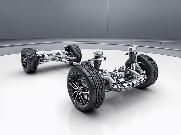 AIRMATIC trong GLS mới của Mercedes-Benz