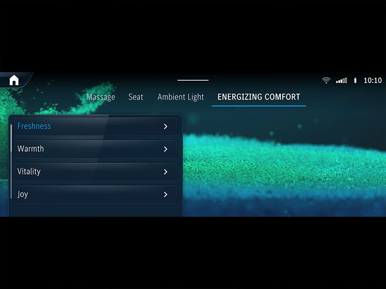 Operating principle of the ENERGIZING Plus Package in the Mercedes-Maybach GLS.