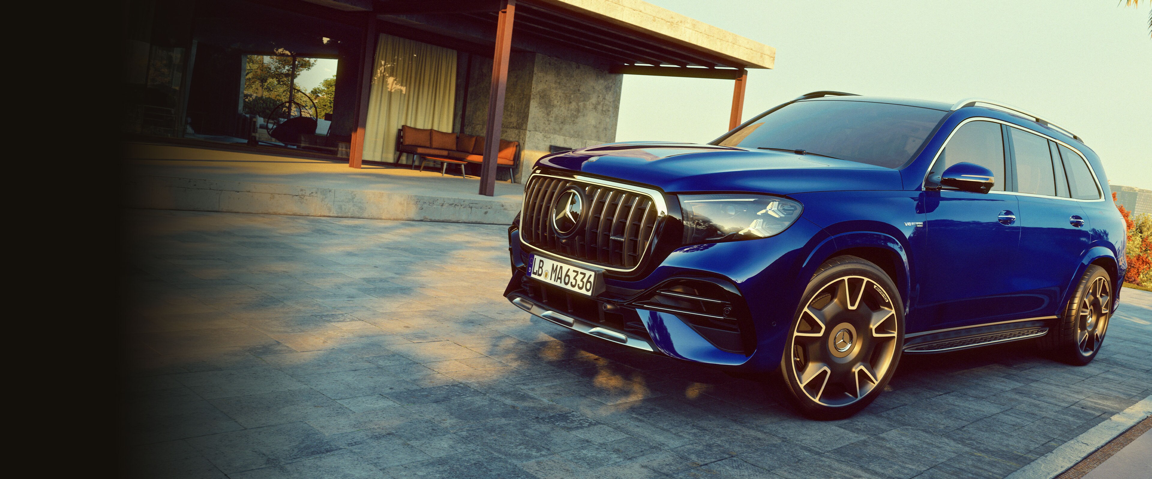 The all new Mercedes-AMG GLS SUV.