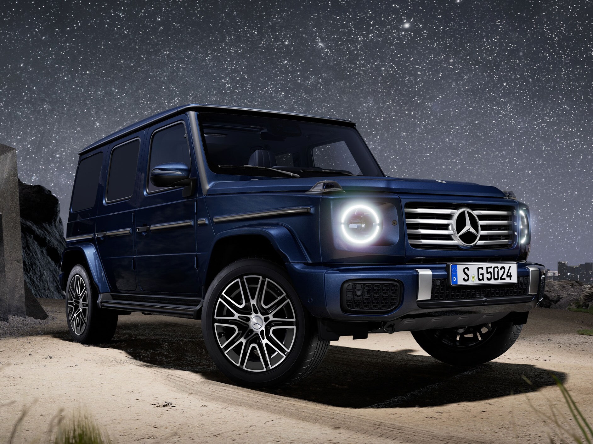 The iconic Mercedes-Benz G-Class.