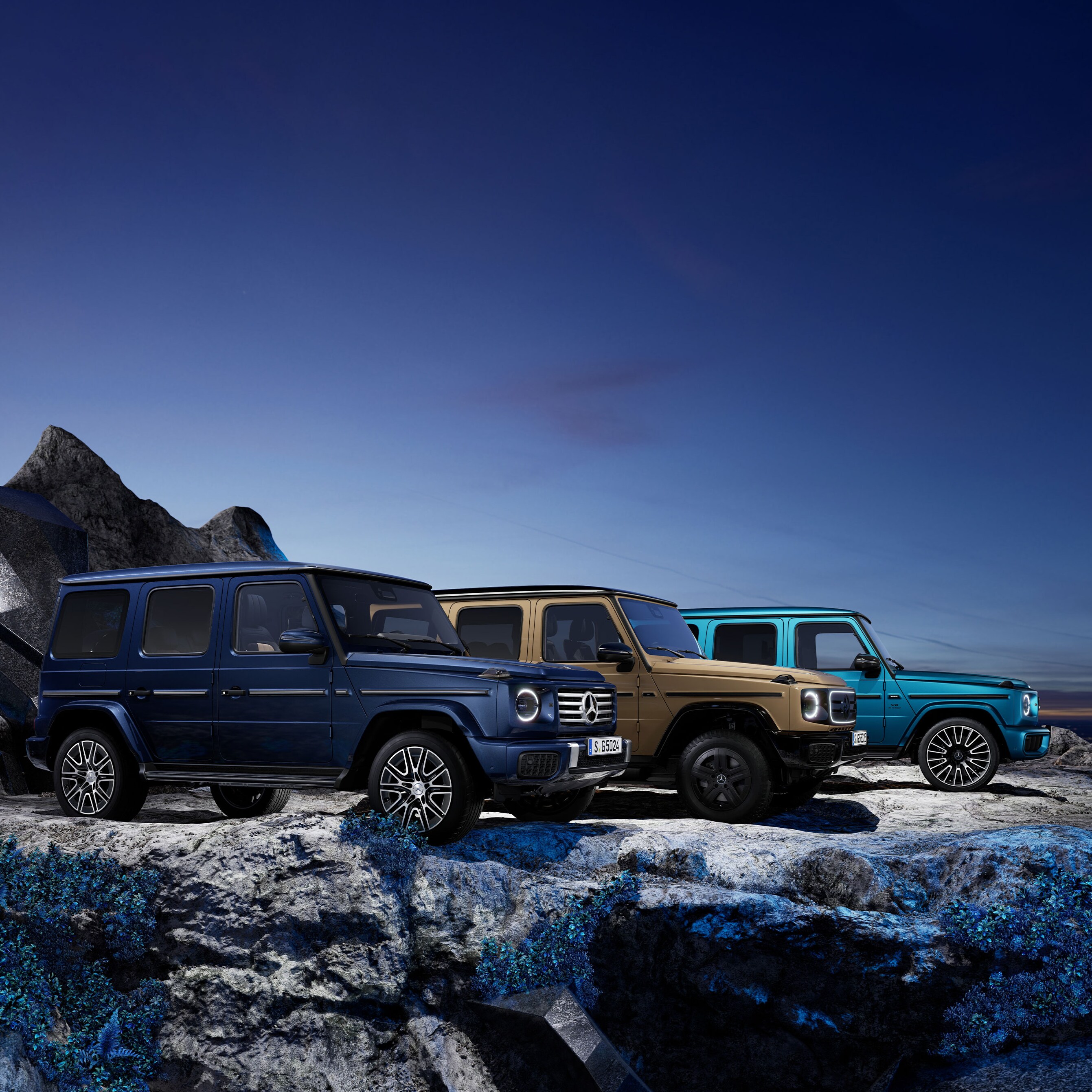 The Mercedes-Benz G-Class.