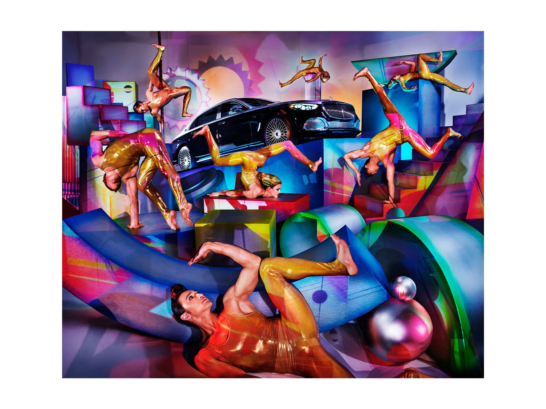 The collaboration of Mercedes-Maybach with David LaChapelle