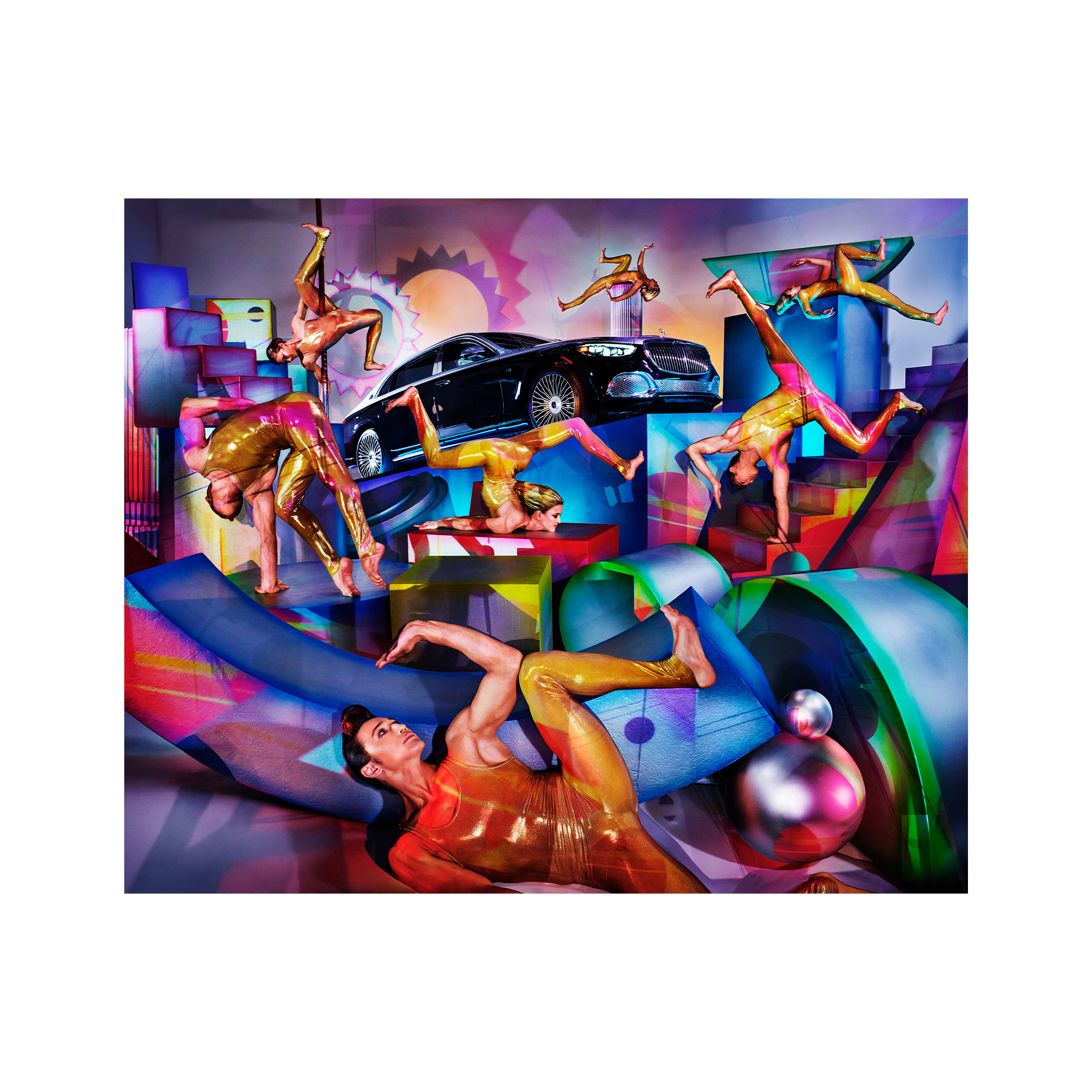 Collaborations | Trademark | Mercedes-Maybach The collaboration of Mercedes-Maybach with David LaChapelle