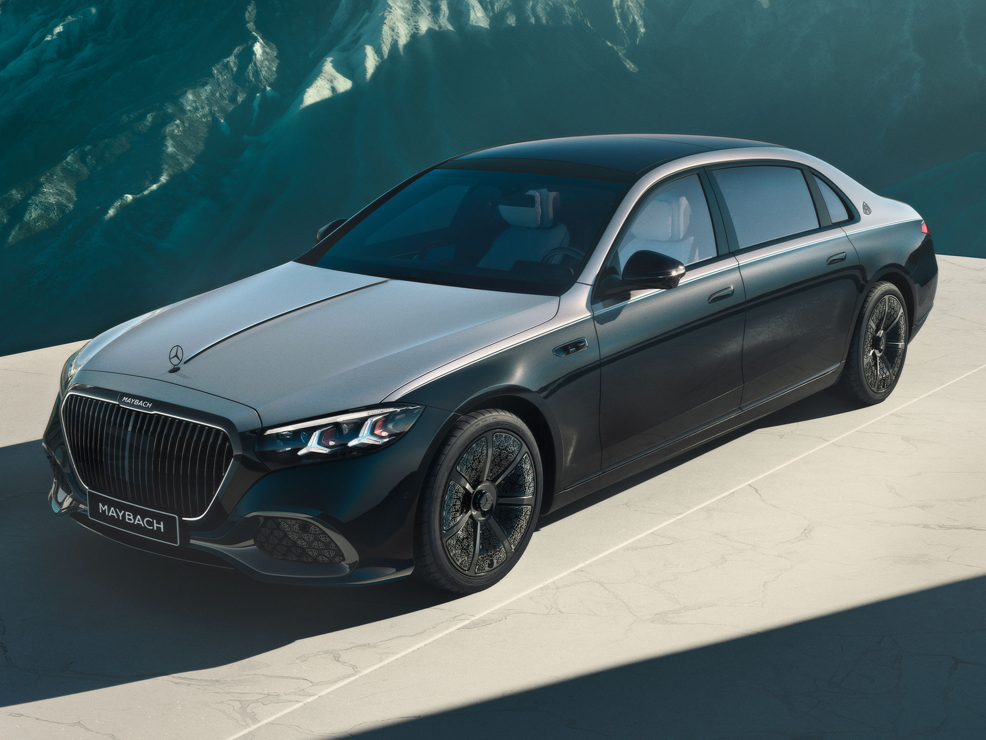 Night Series | S-Class | Mercedes-Maybach The Mercedes-Maybach S-Class with Night Series.